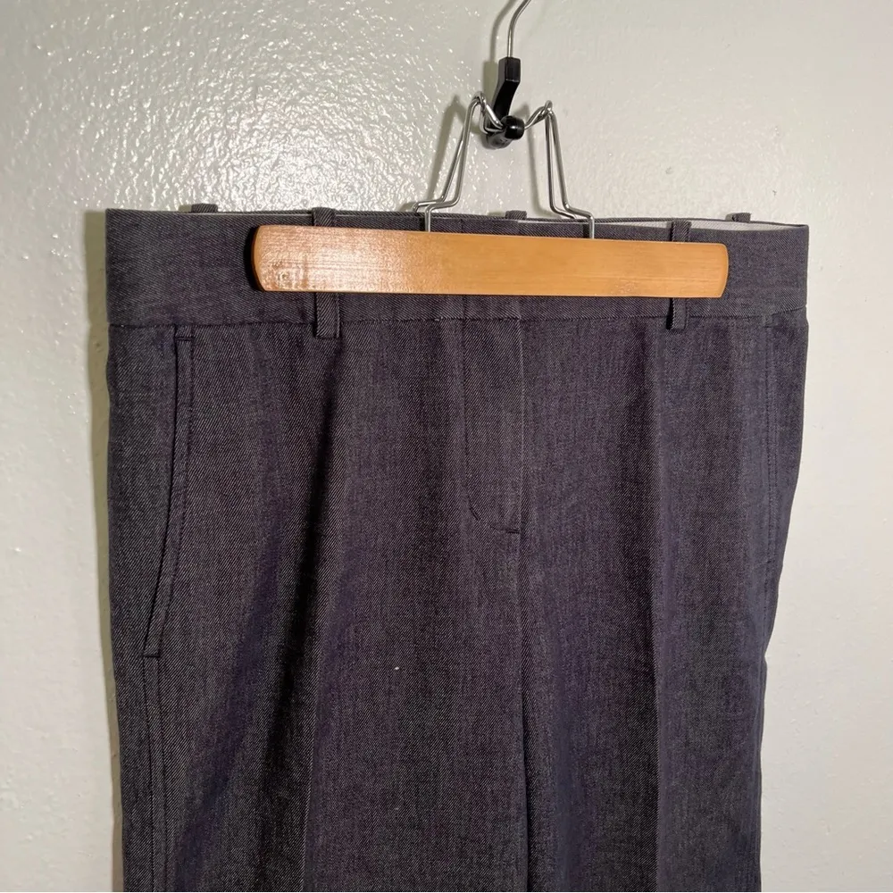 BCBGMaxAzria Behati Trousers Dark Gray Blue 2 - Image 4