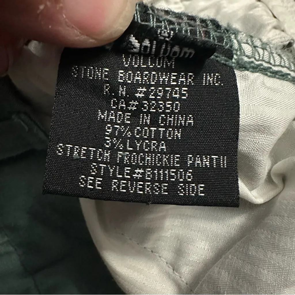 Volcom Teal Pants - Image 4