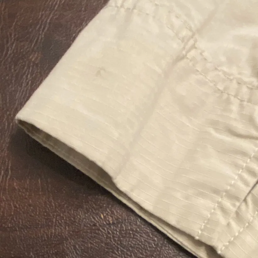 Eddie‎ Bauer Women’s Safari Blazer Jacket Beige Size 16 Cotton Stretch Ripstop - Image 9