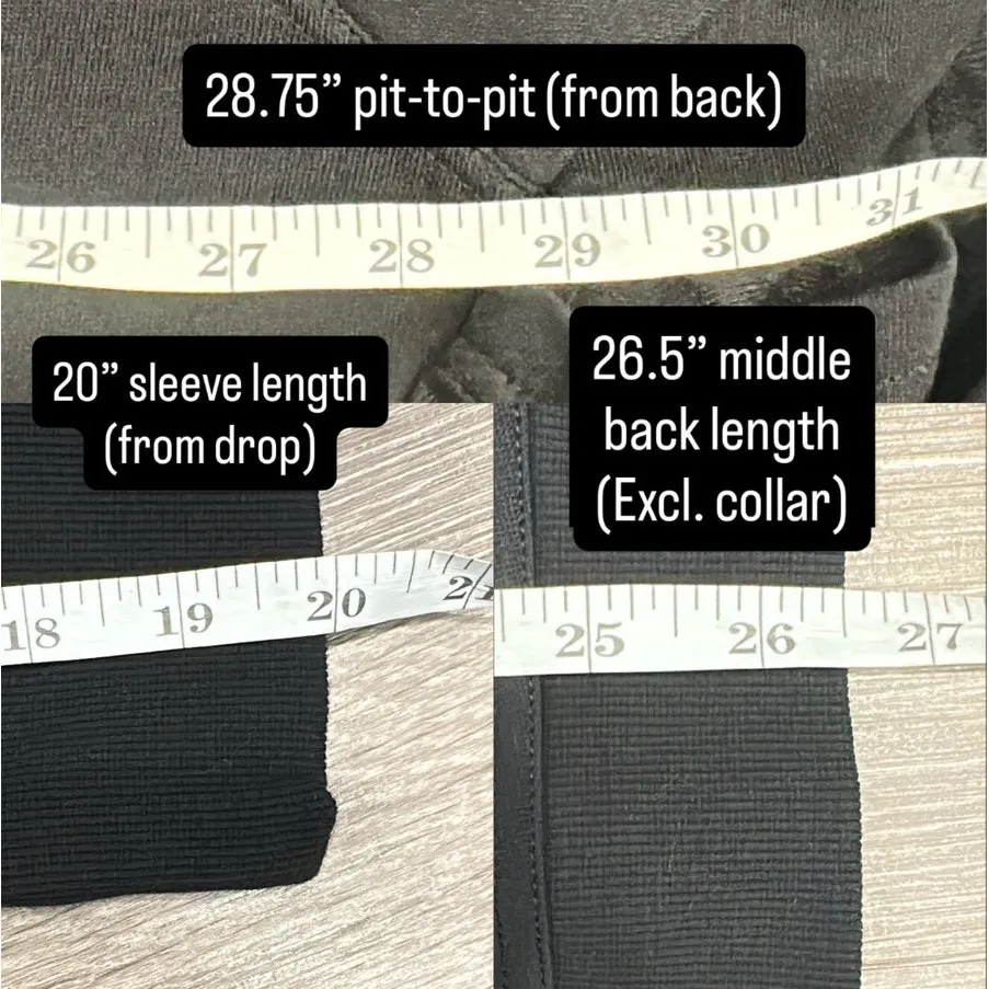 Sweaty Betty Cora Batwing Cardigan Black Soft Cozycore Relaxed Fit Pockets Small - Image 8