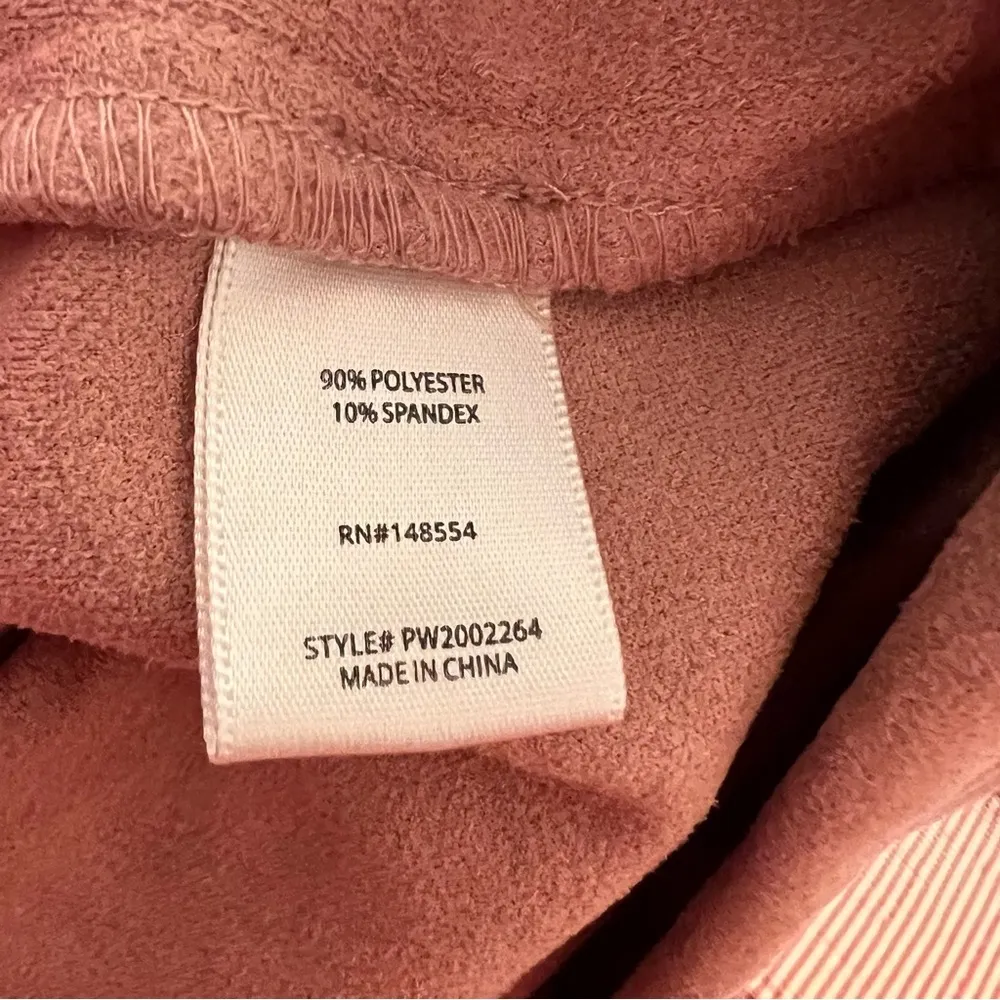 L.A. Hearts Faux Suede Button Front Skort Pink - Image 10