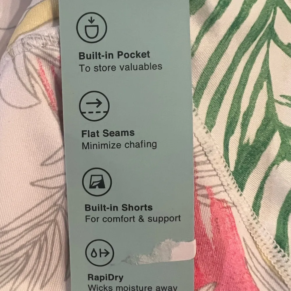 New IDEOLOGY Women’s Plus 3X Tiered Palms Golf Tennis Skirt Skort Comfort - Image 8