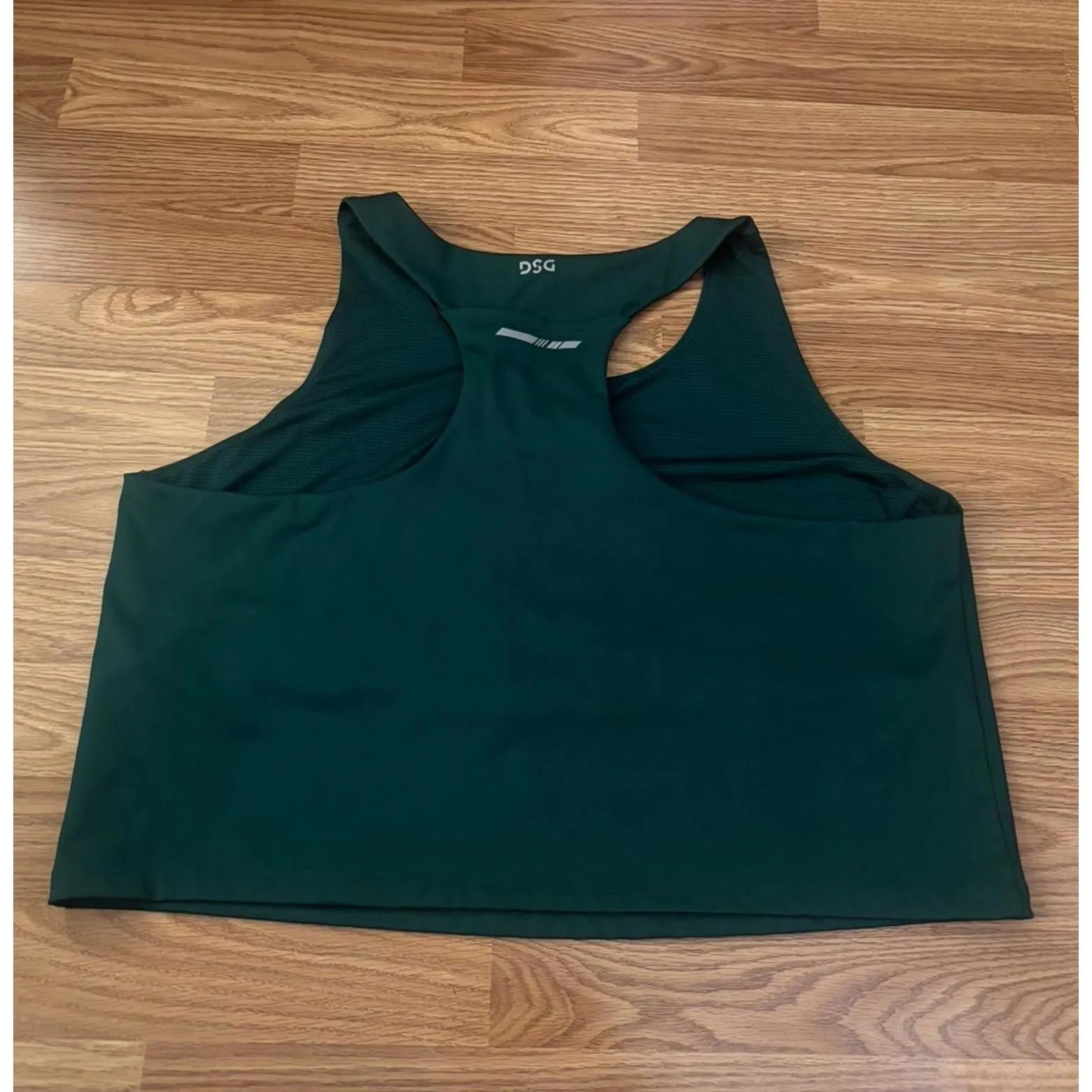 DSG Sports Bra Tank Top Size 2X Green - Image 9