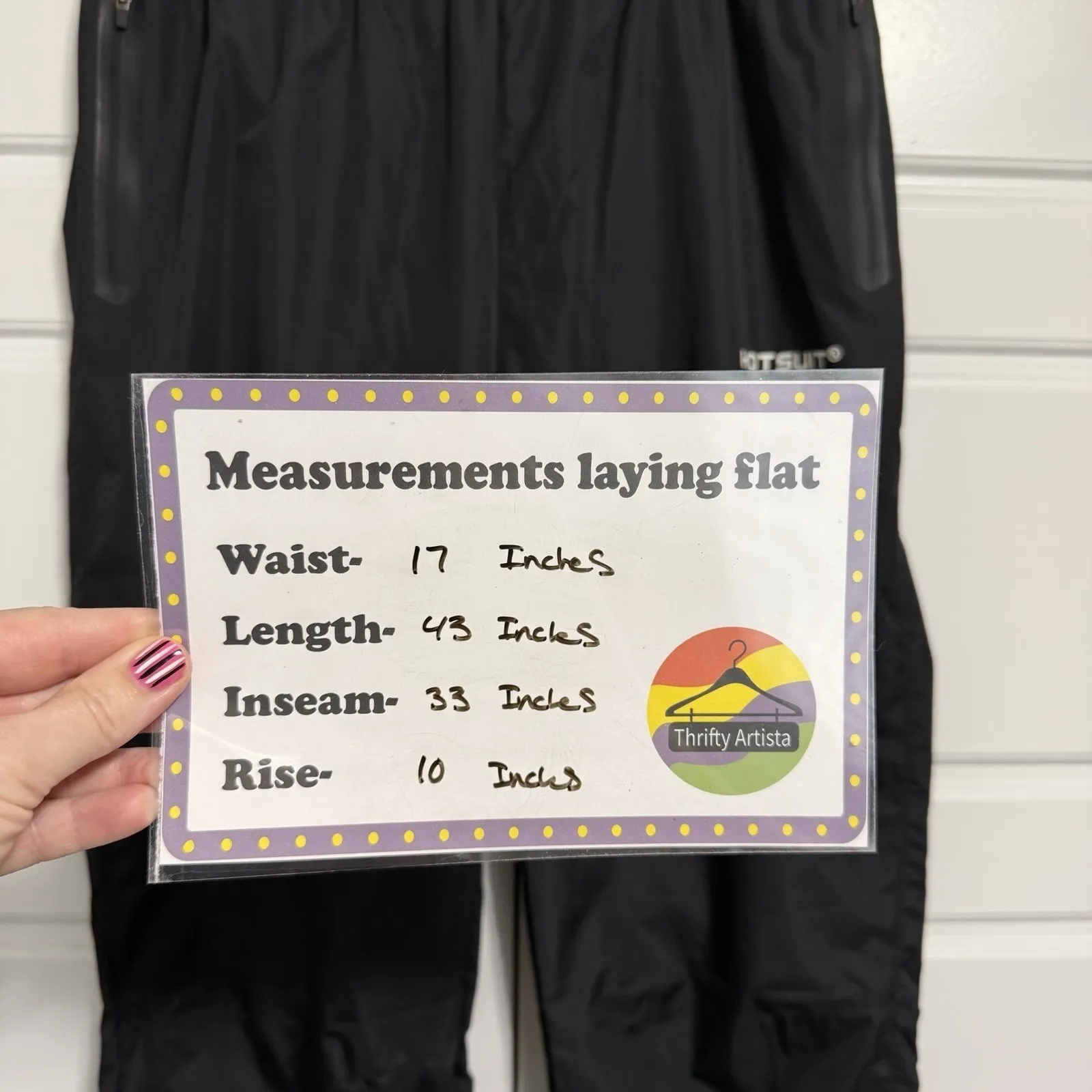 HOTSUIT Womens Sauna Pants Sweat Thermal Leggings Loungewear Black XXL - Image 2