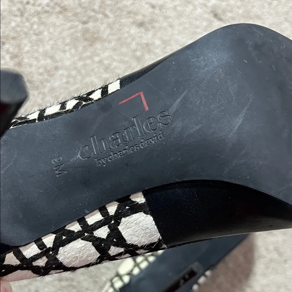 Charles by Charles David Charles David Patterned Heels - Image 4