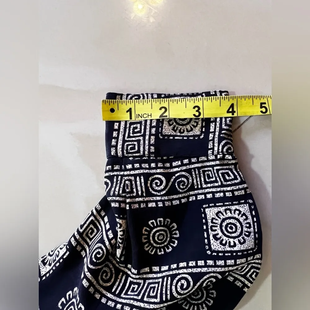 Dana Buchman 100% silk multicolored tunic top Stamped Lightweight blouse Size 12 - Image 8