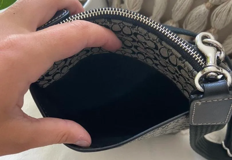 Coach Authentic Black Cross Body  - Image 5