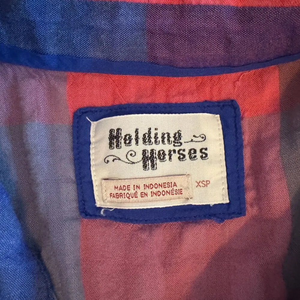 Holding Horses | Anthropologie Ronan Sleeveless Plaid Multicolor Dress Size XSP - Image 7