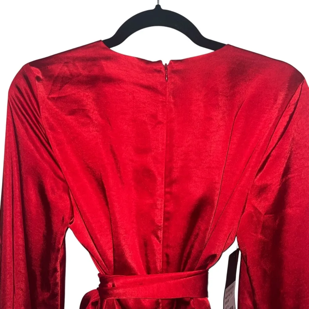 NEW NWT Elliatt Kai Maxi Dress In Red - Image 9