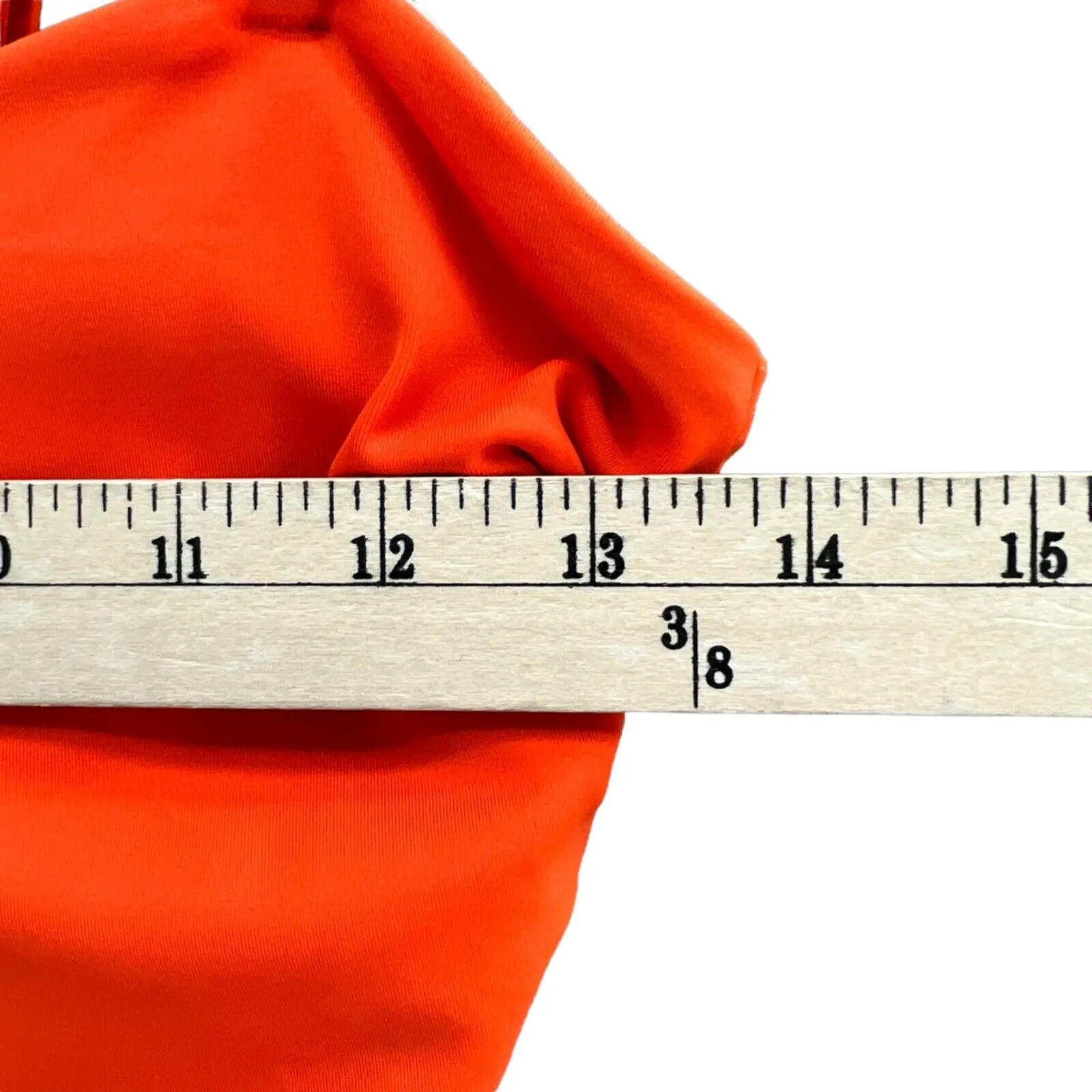 Chelsea28 Easy Retro One Piece Swimsuit Womens Orange Belted Adjustable Straps - Image 8