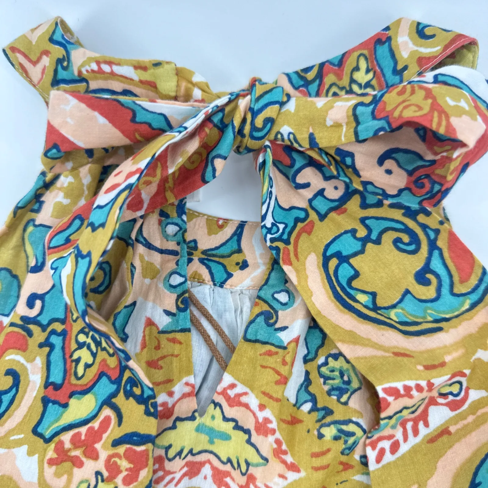 NWT Cleobella Tonia Ankle Dress Las Palmas Organic Cotton Small Halter Neck $288 - Image 8