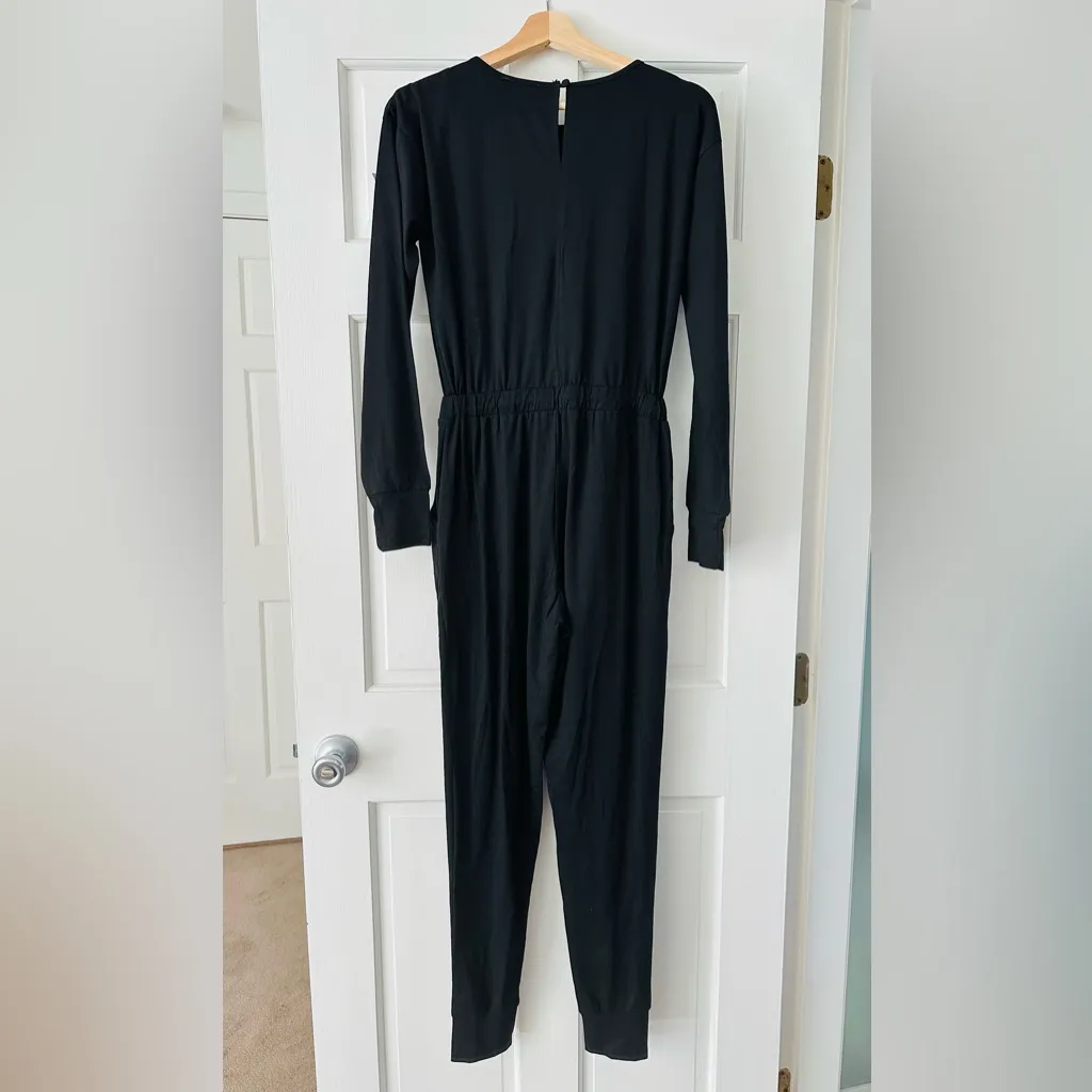NEW! Lovers and Friends Vela Lounge Jumpsuit in Black Jersey Revolve Size S - Image 5