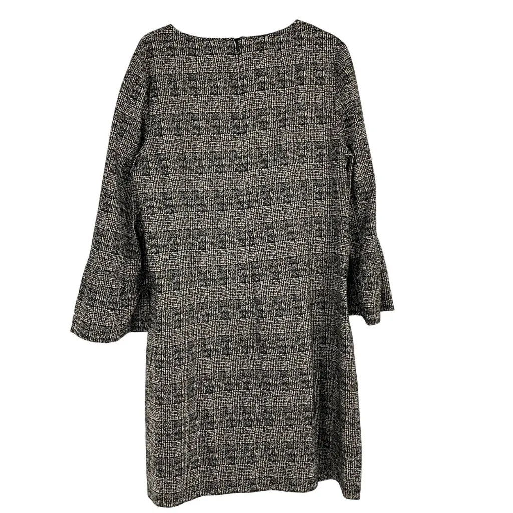 Hobbs London Womens Black & White Tweed Dress Size US 14 business career classic - Image 9