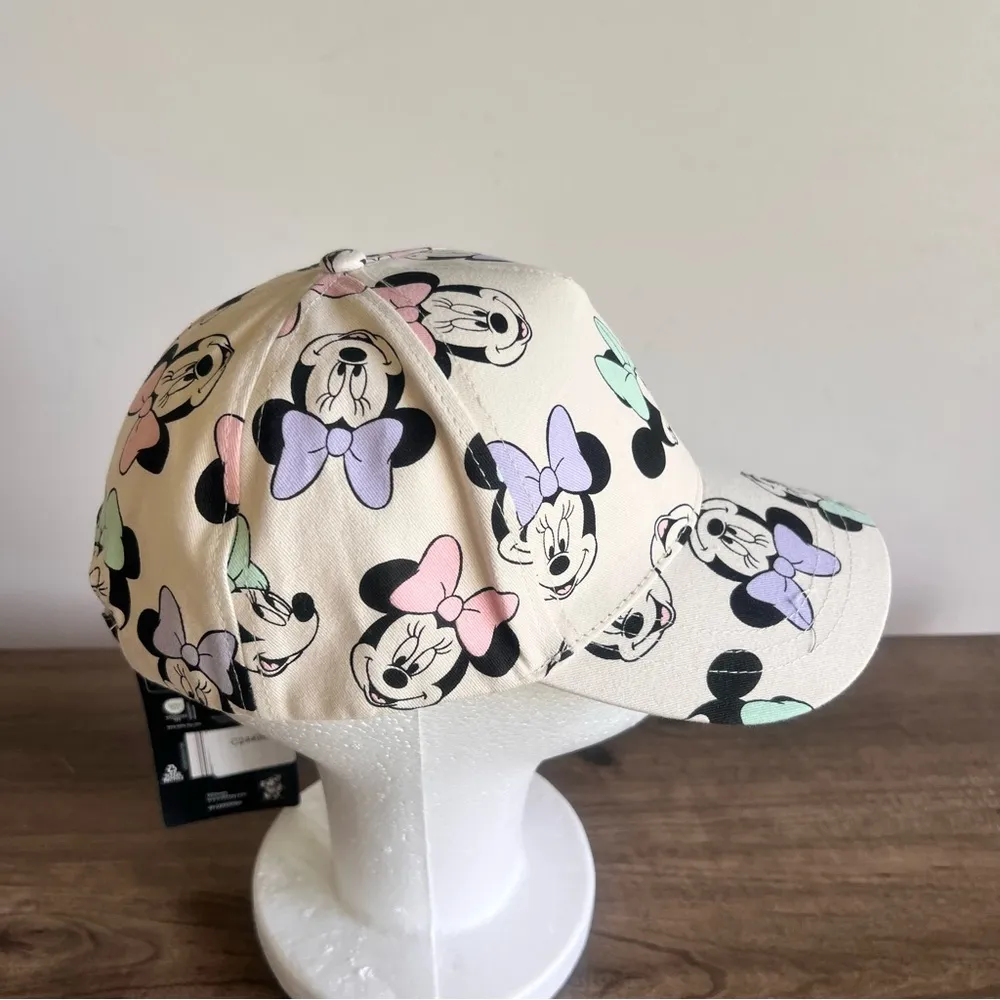 Disney Minnie Mouse Adjustable Adult Baseball Hat - Image 2