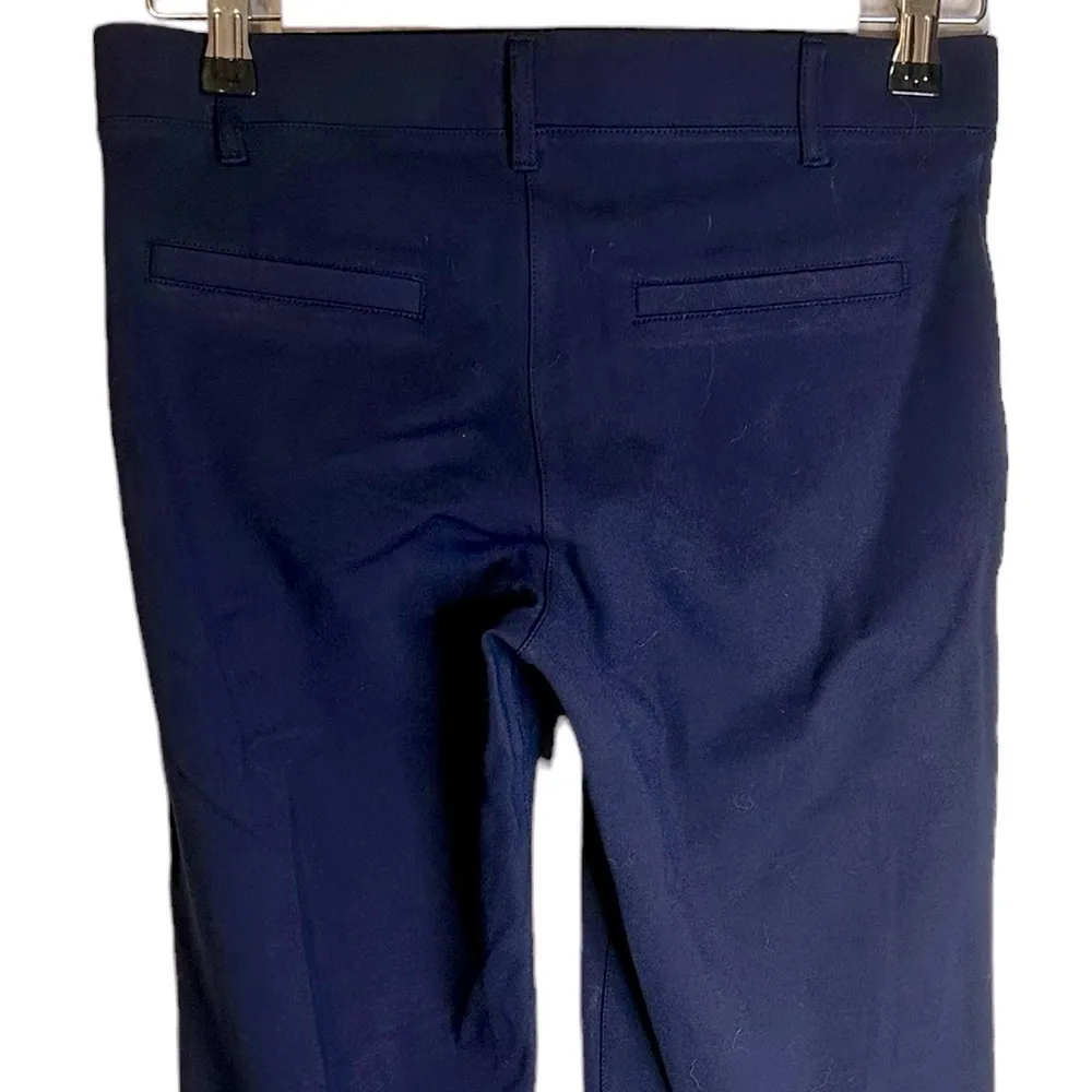 Betabrand Straight‎ Leg Dress Pant Yoga Pant Navy Blue W0076-SF (See Button) SP - Image 6