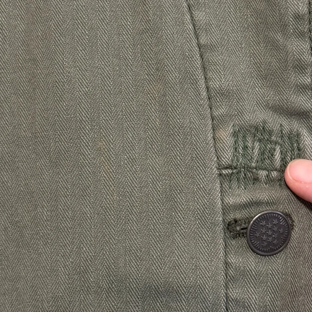 Free People We The Free Forever Free Tiered Jacket size xs army green - Image 5