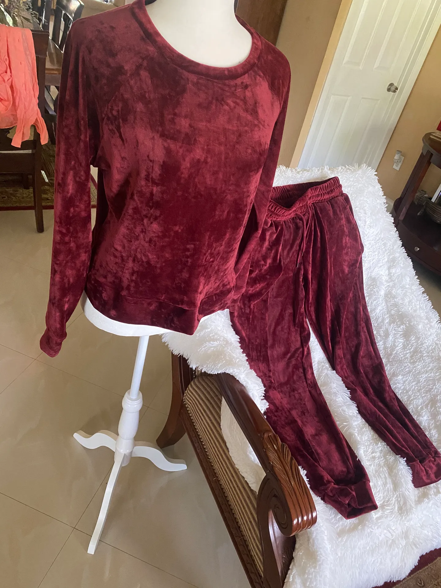 VELOUR TRACK SET MEDIUM - Image 5