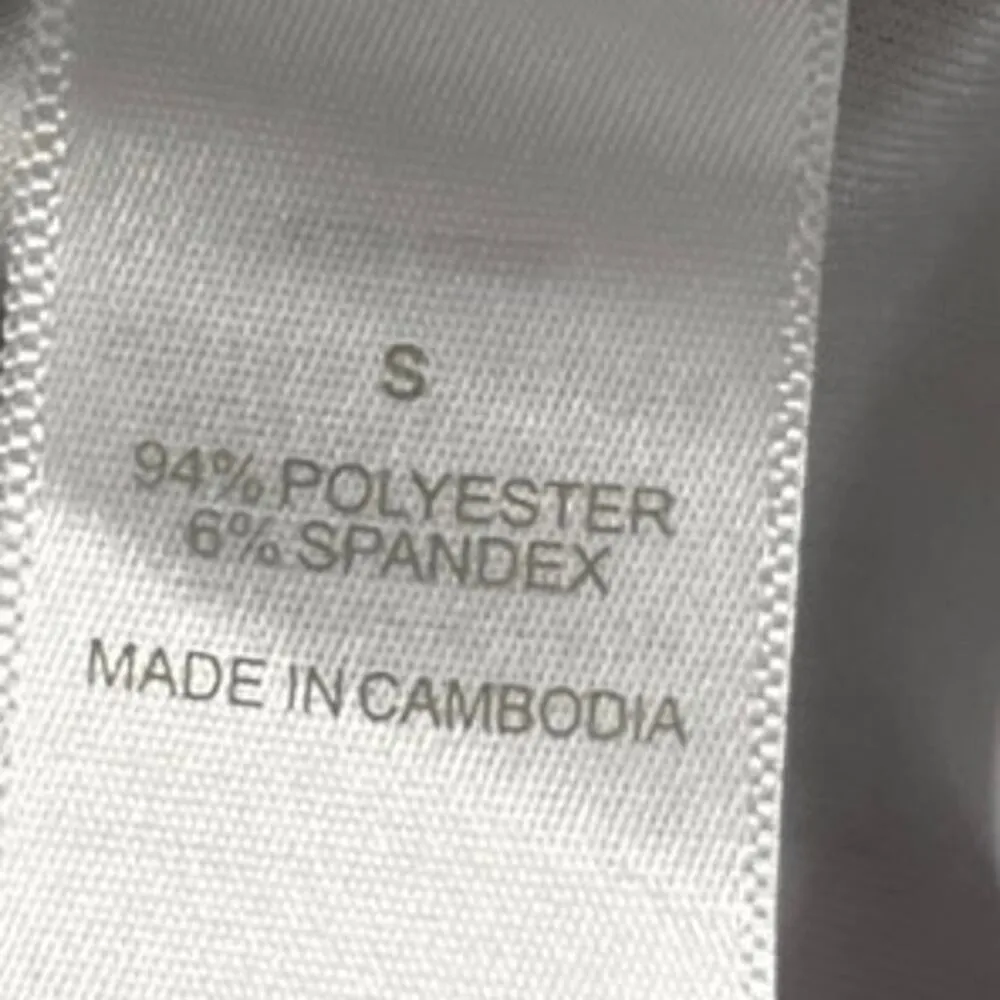 Bisou Bisou Pink Blue Paisley High Waist Pull On Stretch Pencil Midi Skirt Sz S - Image 6