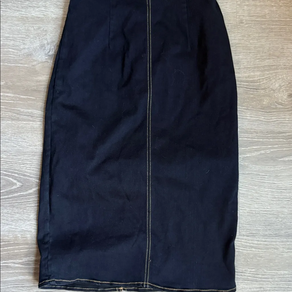 LPA Denim Corset Dress 499 Small - Image 5