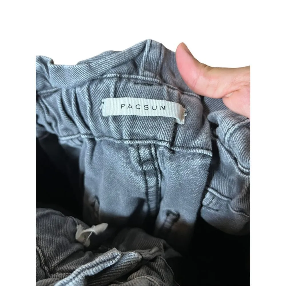 Pacsun‎ Paper Bag Waist Mom Jean Size 26 - Image 7
