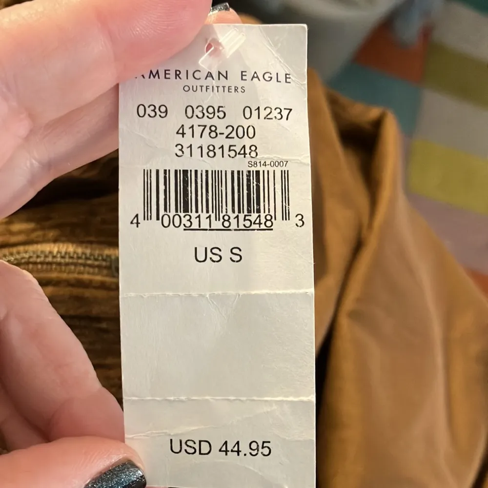 NWT American Eagle Corduroy Jumper, Small - Image 9