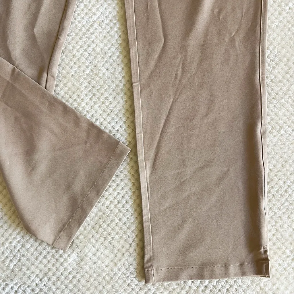 Lesmart Women's Stretch Khaki Golf Pants Tan Size 12 - Image 4