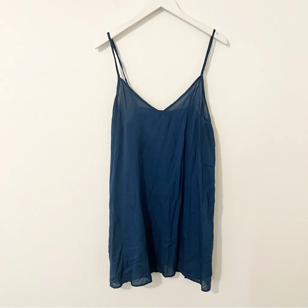 Free People Marieanne Eyelet Maxi Dress in Legion Blue size
Medium M - Image 3