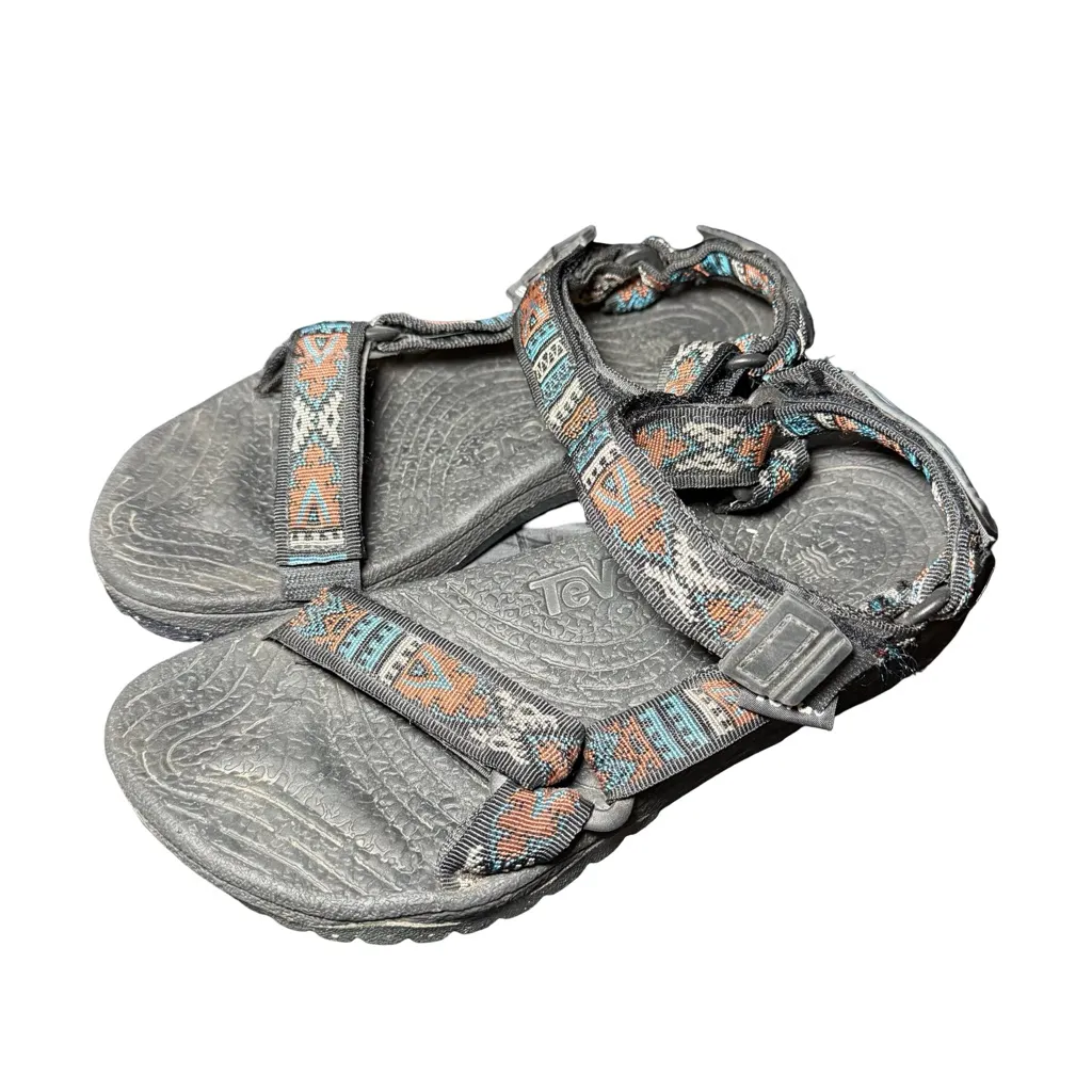Teva TERRADACTYL Mens 8 Womens 10 Sport Hiking Sandals Aztec Print Water Shoe - Image 3