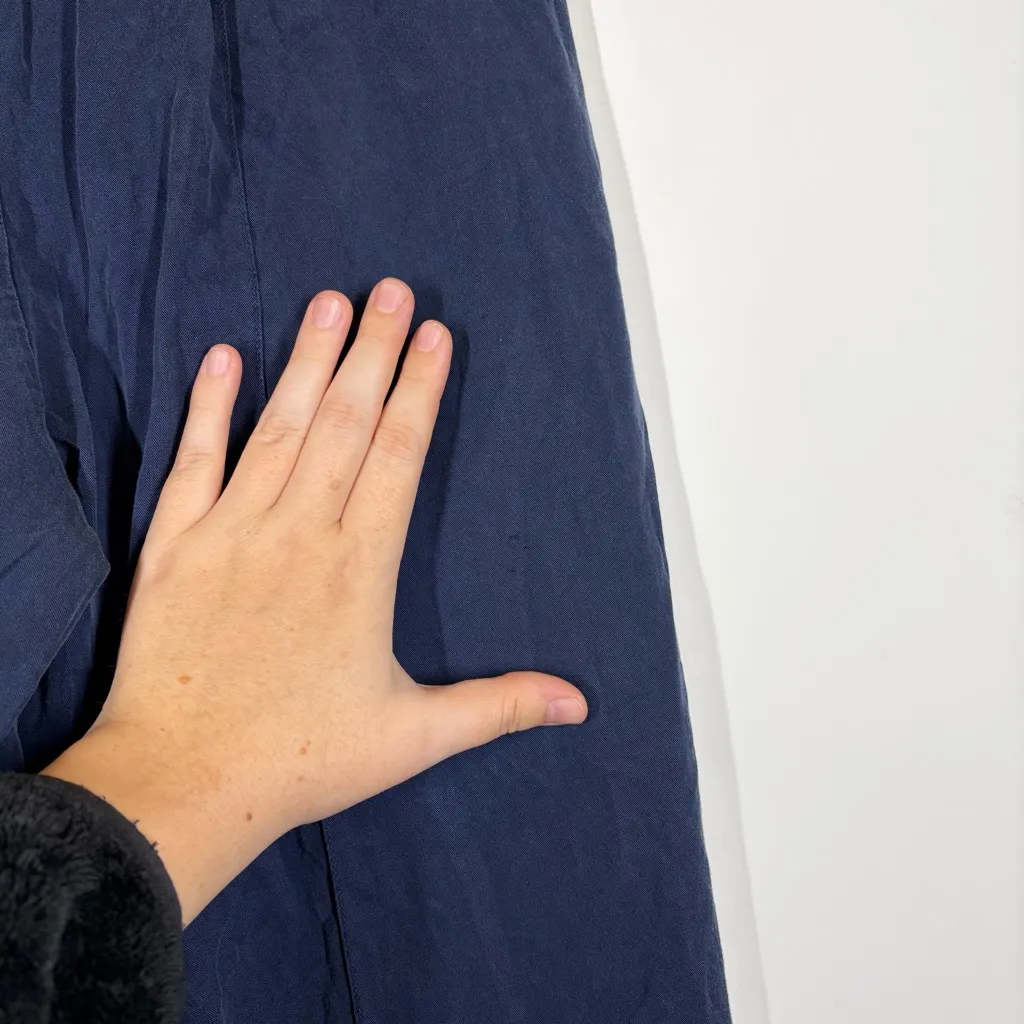 COS Navy Blue Trouser Pant Size US 8 - Image 8