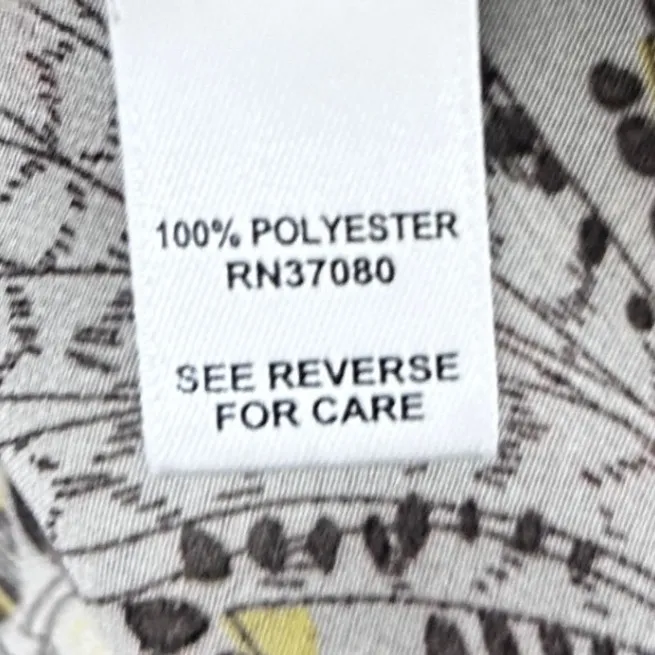 Cato‎ Kimono  Cardigan S Cream Multicolor Abstract Crochet Back Open Front Boho - Image 10