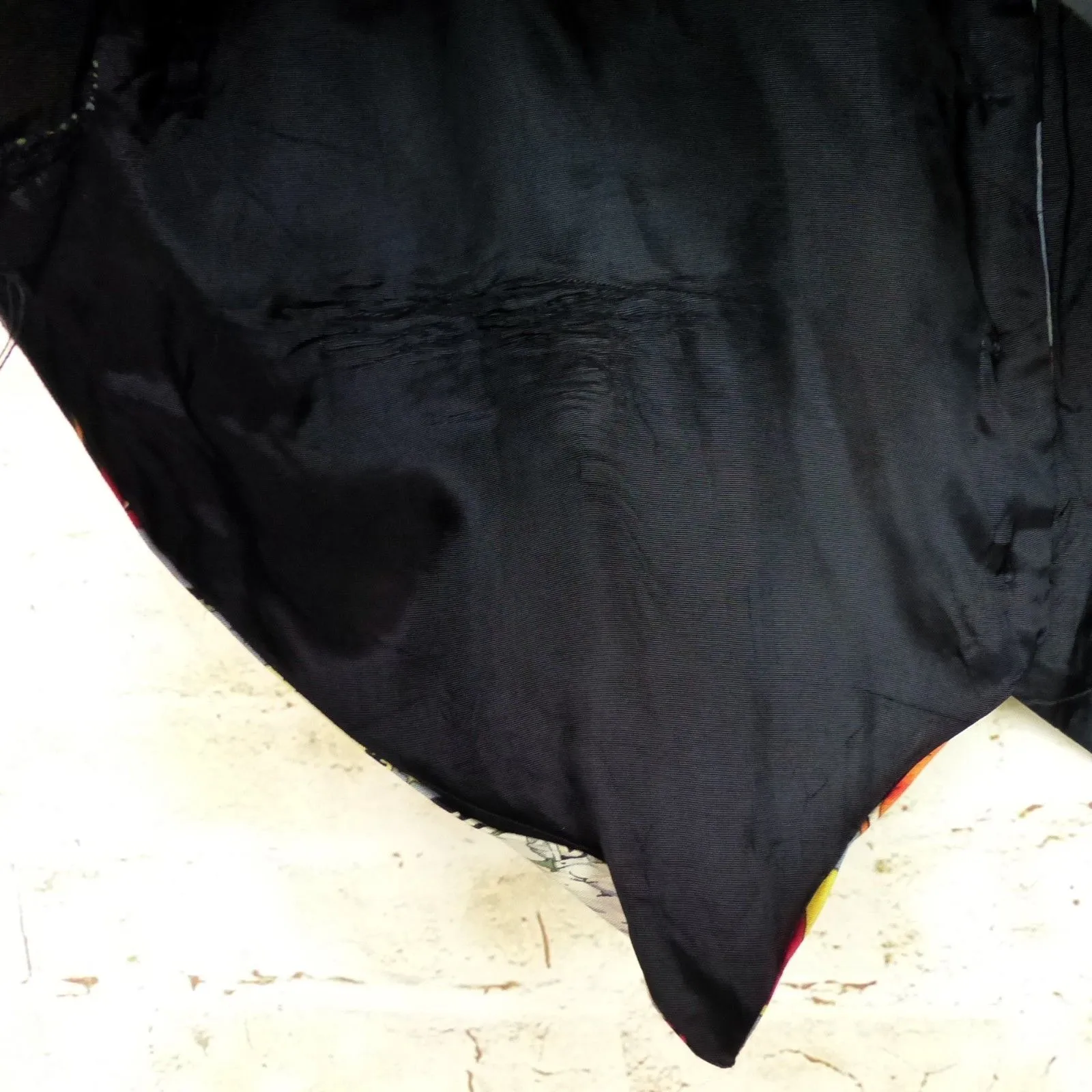 VTG 90s Smoke Valley Halloween Theme Vest Women L/XL Dracula Witch Skeleton Owl - Image 8