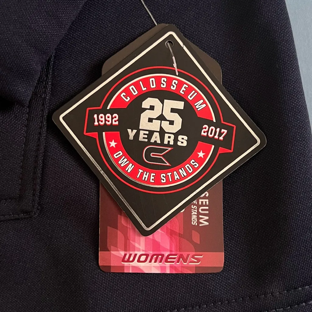 NWT Colosseum‎ Michigan Wolverines Navy Blue Funnel Neck Pullover Sweatshirt - Image 4