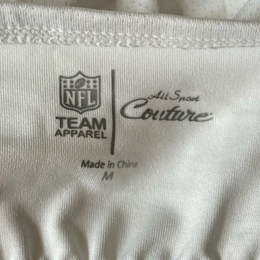 NFL Team Apparel All Sports Couture Indianapolis Colts Halter Neck Shirt Medium - Image 4