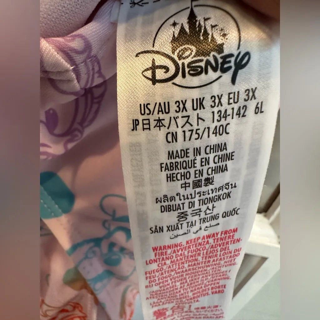 Disney Mickey Mouse and Friends One Piece Swimsuit for Women Plus Size 3X - Image 7