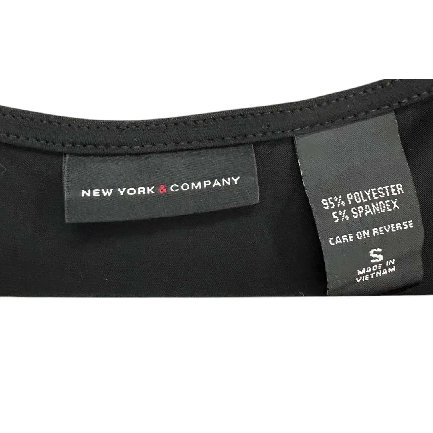 New York Company Y2K Babydoll Top Women S Black Buckle Stretch Whimsygoth Chic - Image 10