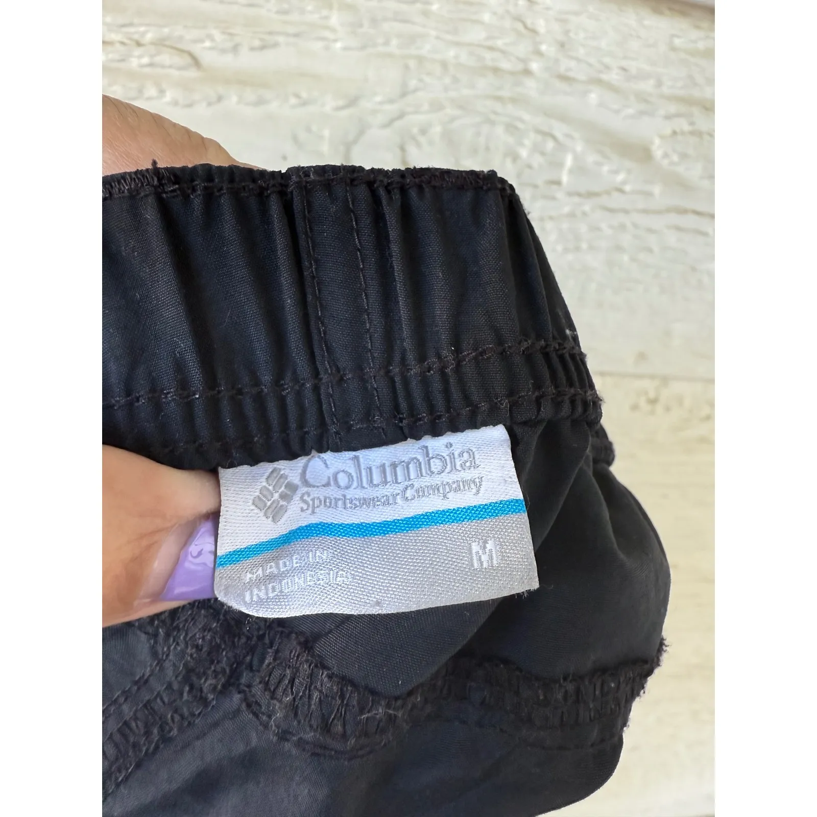 Columbia‎ Sportswear Company Black Nylon Hiking Shorts Women's Size Medium - Image 3