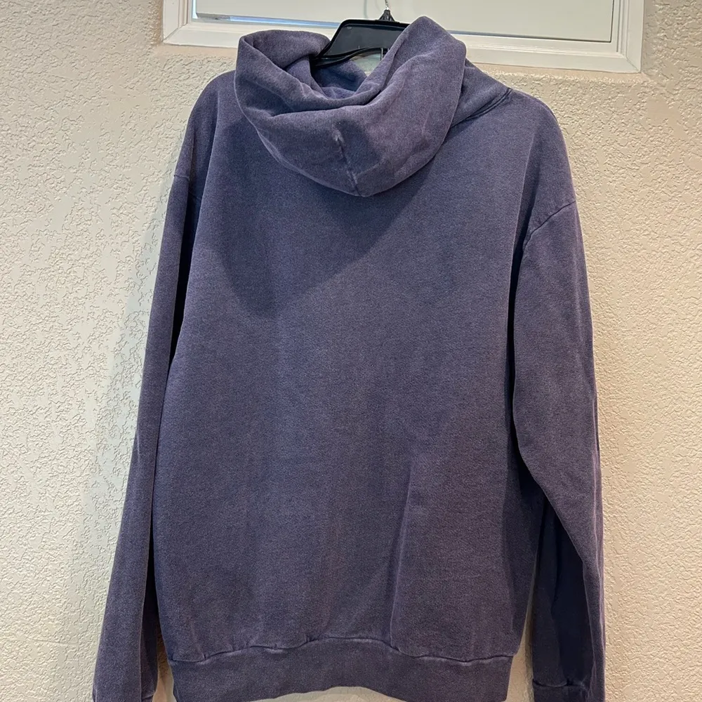 Talentless  Deep Purple Acid Wash Hoodie - Image 6