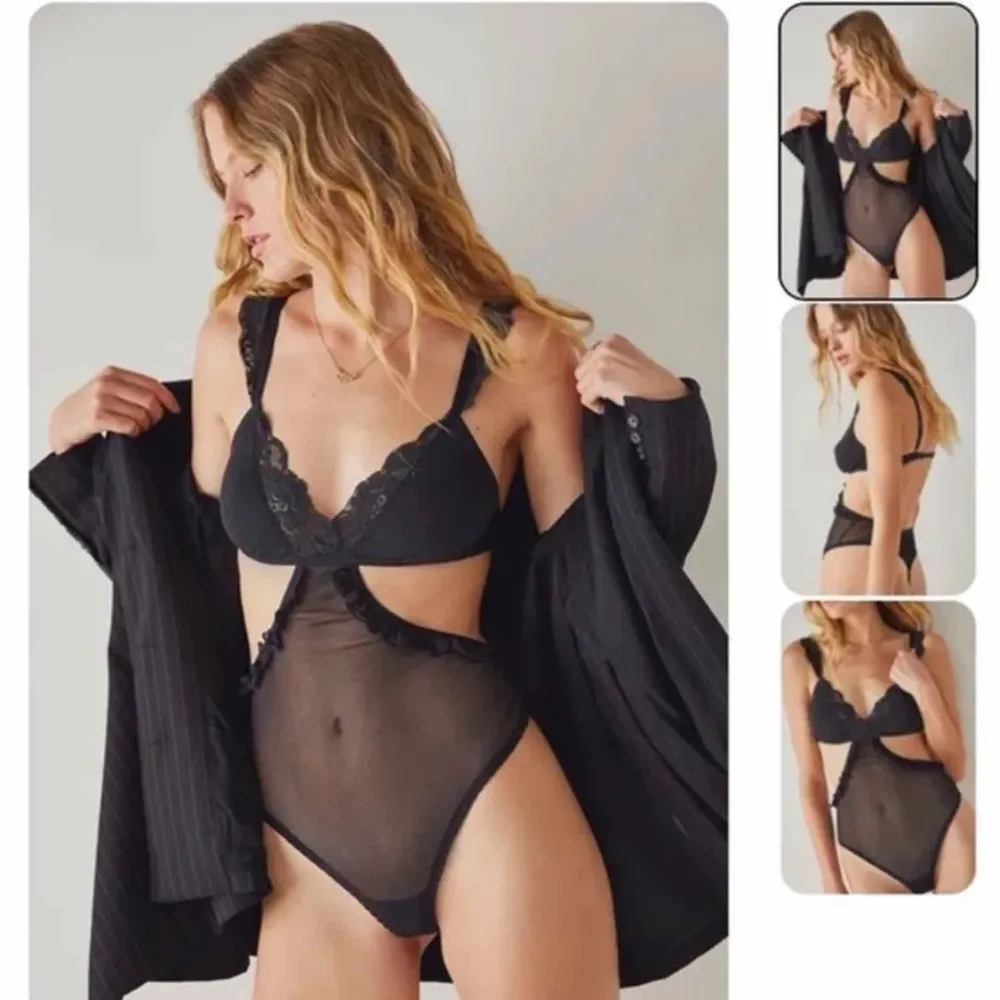 We Are HAH Key To Ur Heart Bodysuit in Black Size Large - Image 5