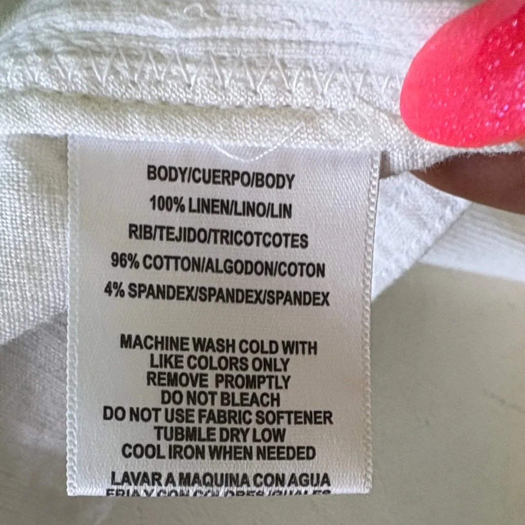 Calvin Klein Performance White Utility Jacket Size M - Image 15