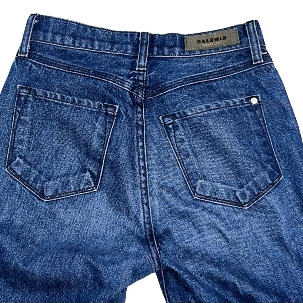 Baldwin Kansas City Therese High Rise Straight Leg Jeans Size 24 - Image 5