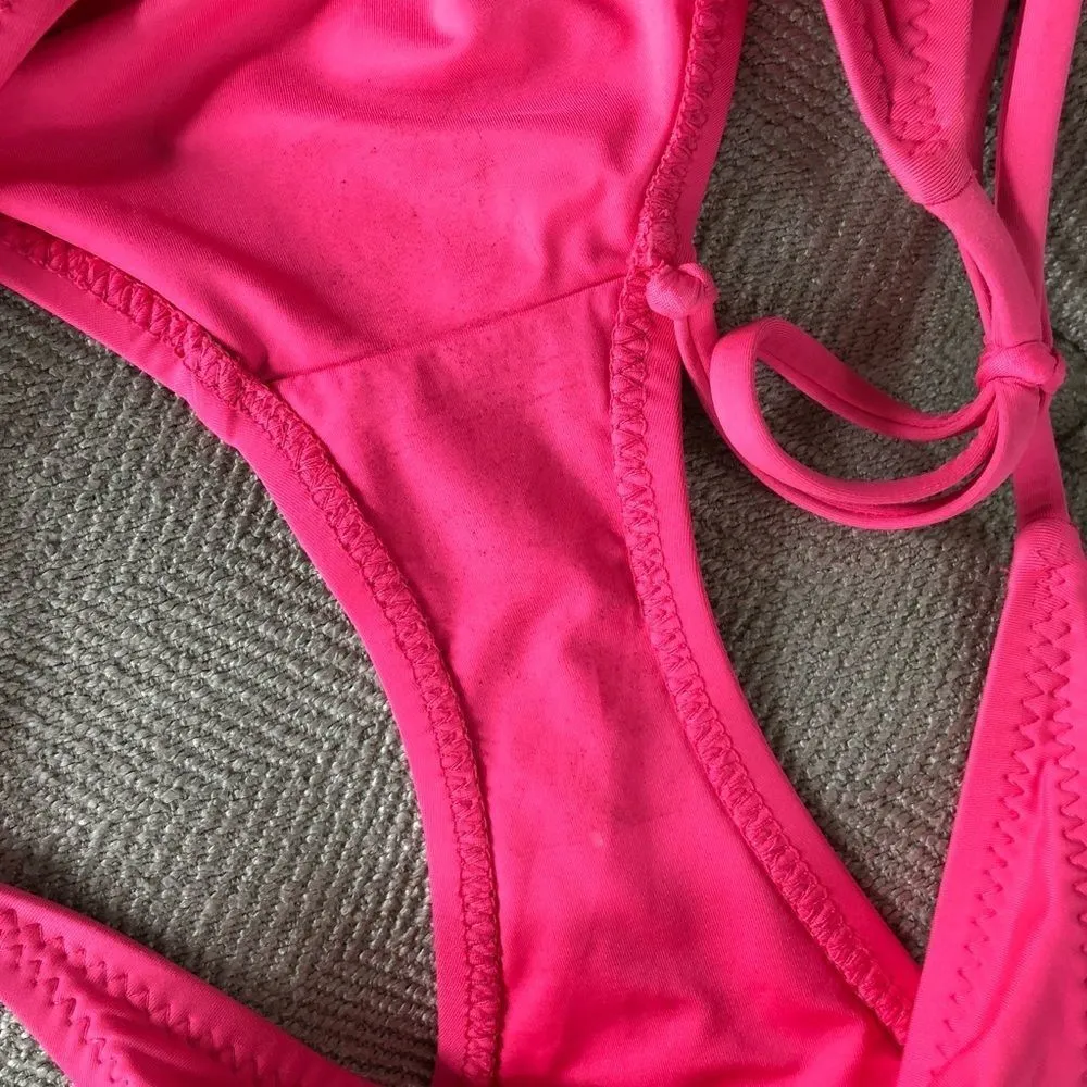 Becca Rebecca Virtue Pink Punch Bikini Bottom NWT - Image 6