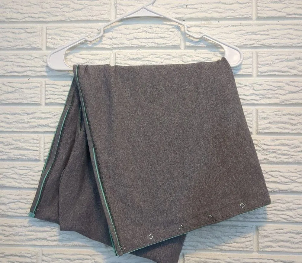 Lululemon Vinyasa Scarf Rulu Parallel Stripe Menthol & Heathered Slate - Image 10