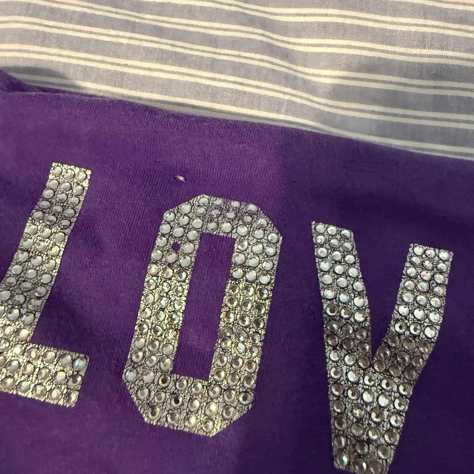 Y2K PINK Victoria Secret Bling YOGA SHORTIE SHORTS - Image 3