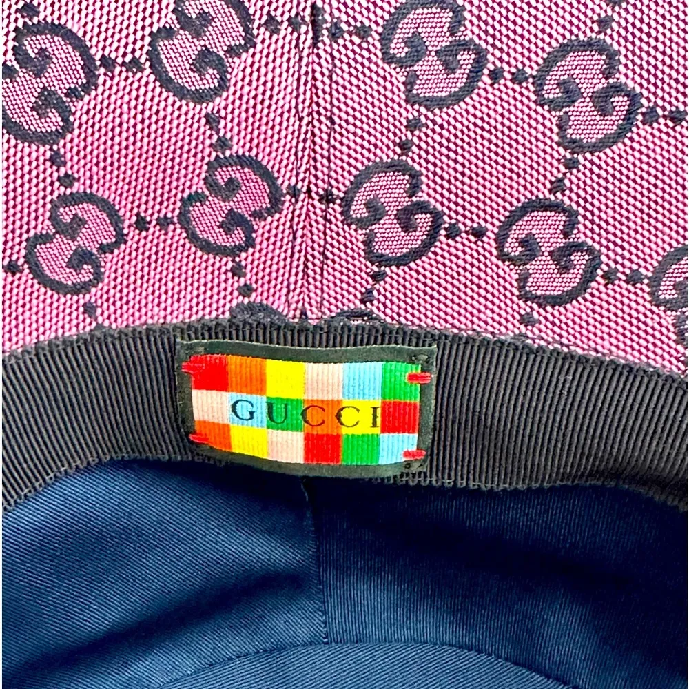 Gucci GG Supreme Fedora Bucket Hat - Image 7