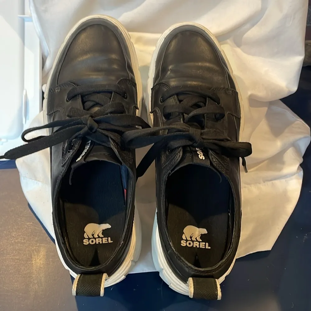 Sorel Caribou X Waterproof Shoes Black Women’s Size 10 Platform - Image 6