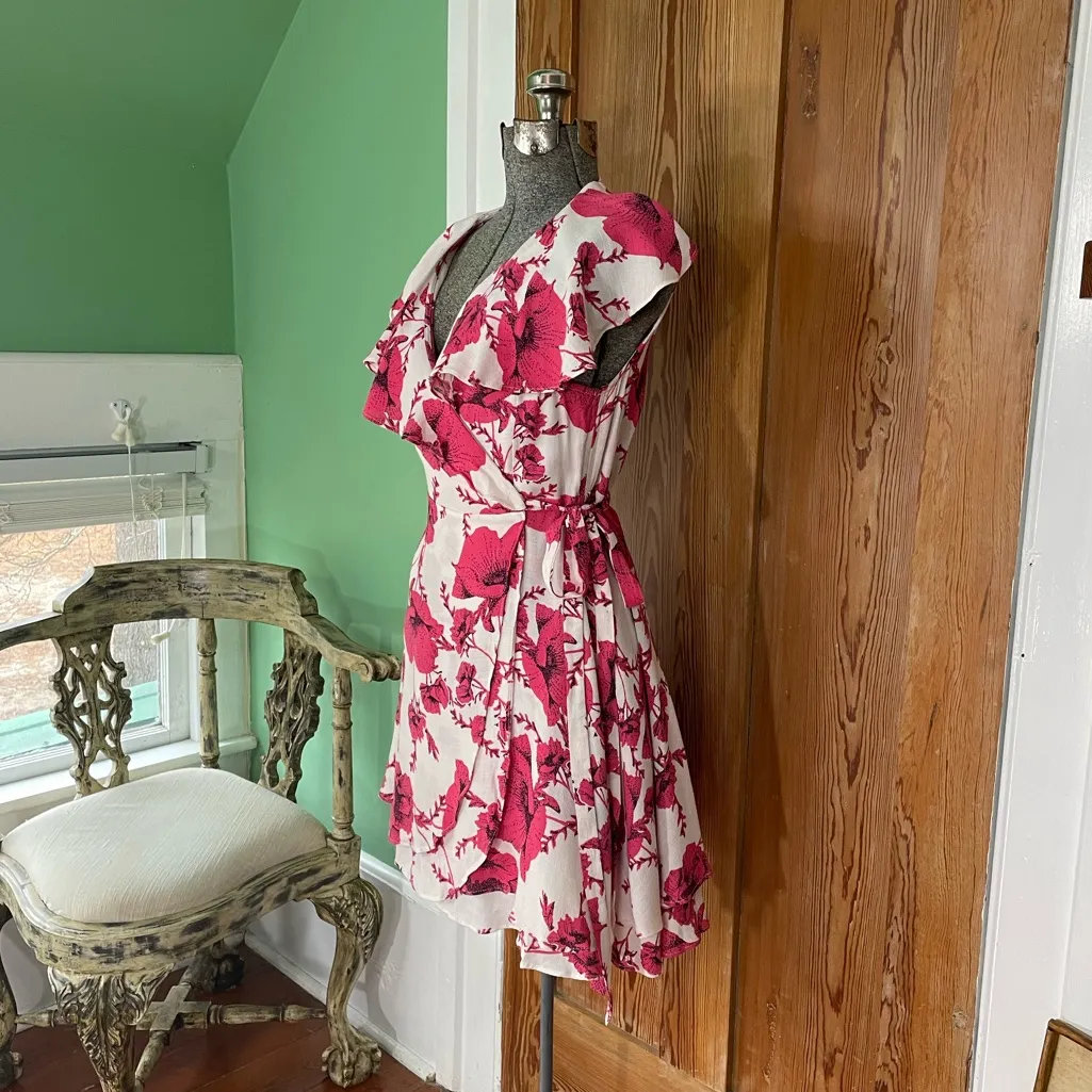 NWT Free People French Quarter Wrap dress - Size Small - Image 7