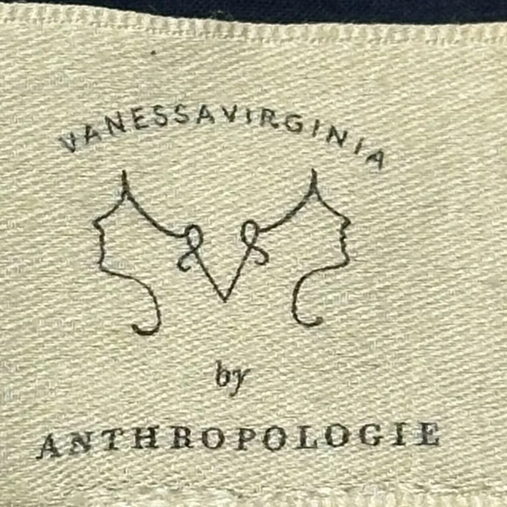 Vanessa Virginia Anthropology‎ Embroidered Linen Owen Floral Shift Dress 6P - Image 9