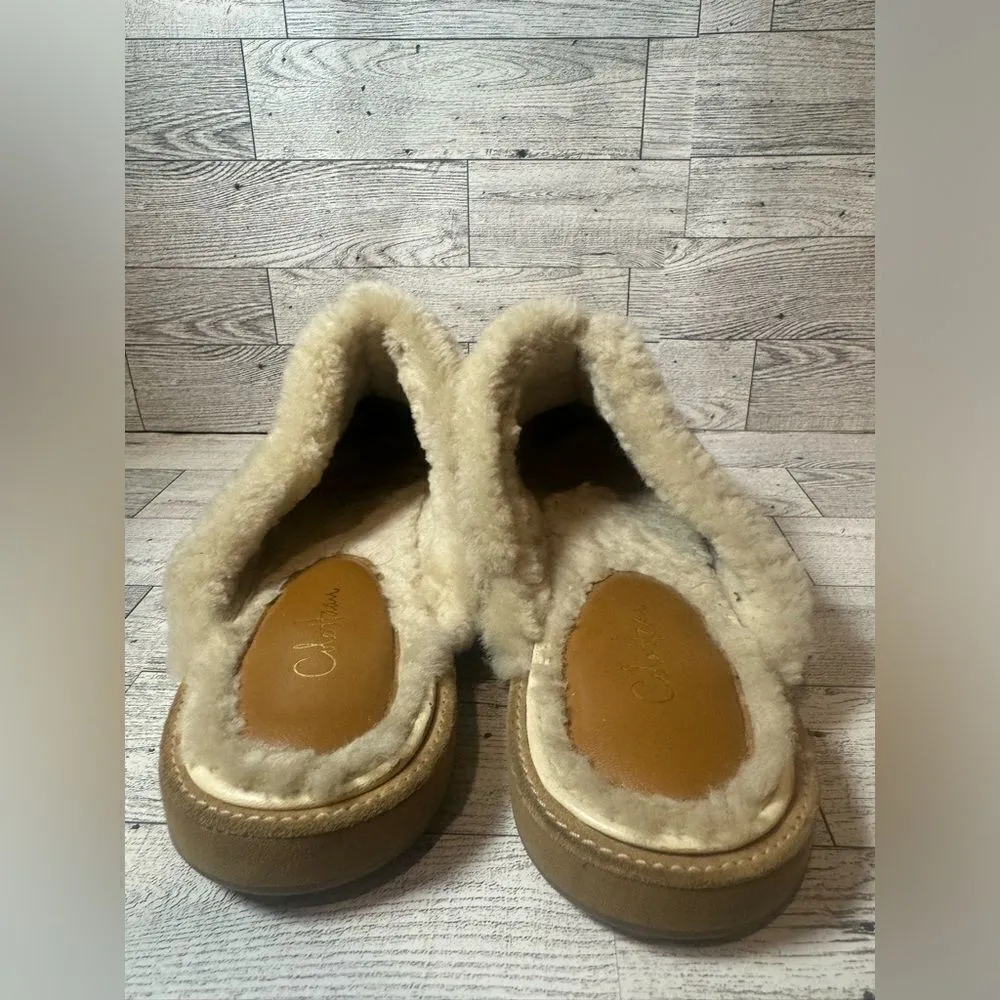 Cole‎ Haan  tan Waterproof Slip on fleece lined shoes size 10 - Image 4