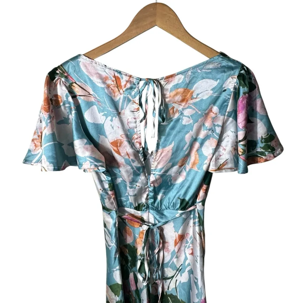 Hello Molly Daylight Party Mini Dress Blue Size Small/4 - Image 7