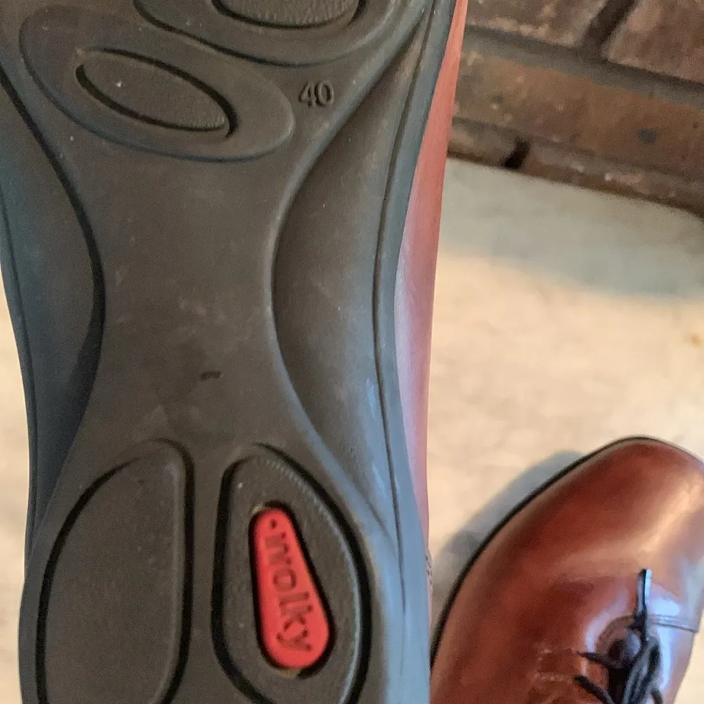 Wolky Brown Leather Shoes Size 40 - Image 8